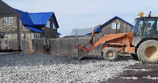 Отсыпка участка Тобольск, цена от 210 р./куб.